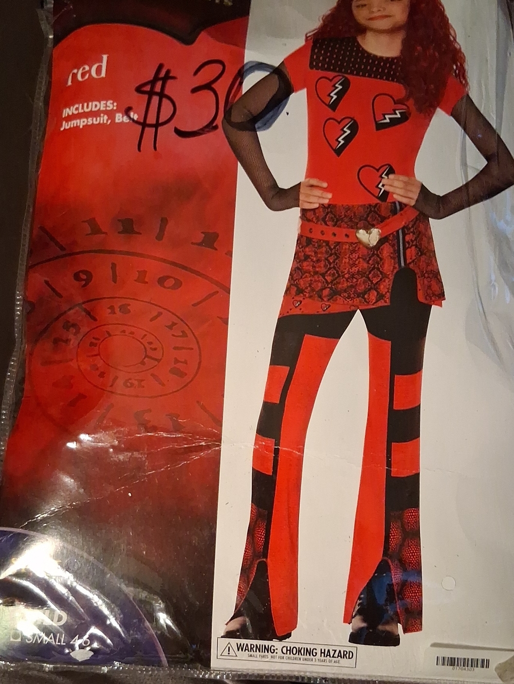 Spirit Red and Black Kids Jumpsuit & Pants Set